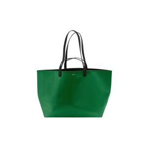 CAHU Leather Tote Bag Women GREEN Handbags